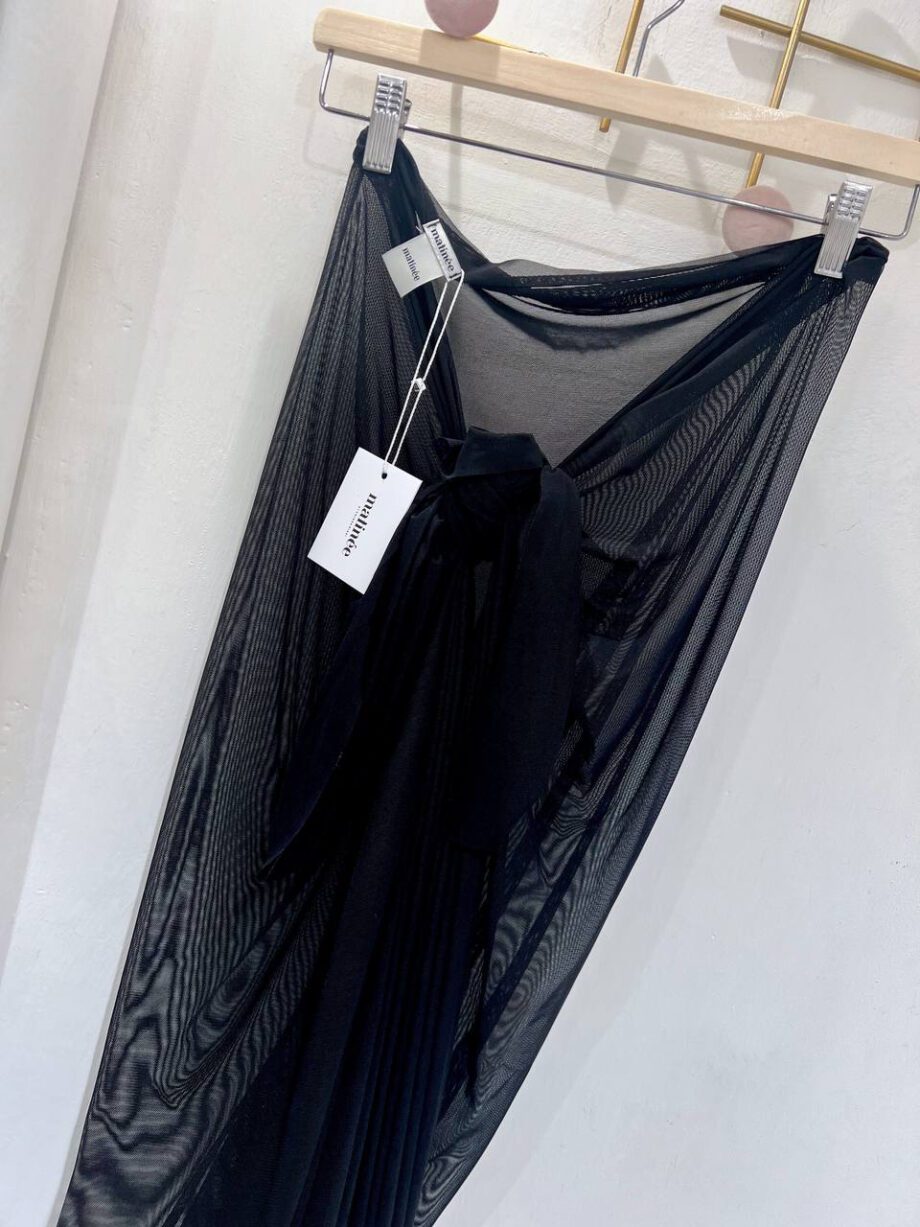 Shop Online Pareo lungo Alexandra nero Matinée