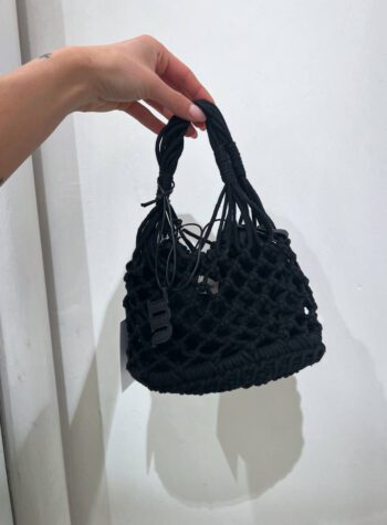 Shop Online Borsa mare a rete nera mini Matinée