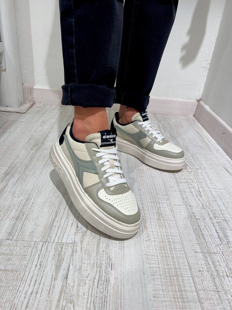 Shop Online Sneakers magic bold dunes beige e grigio Diadora