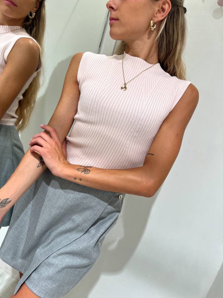 Shop Online Canotta in maglia a coste nude Kontatto