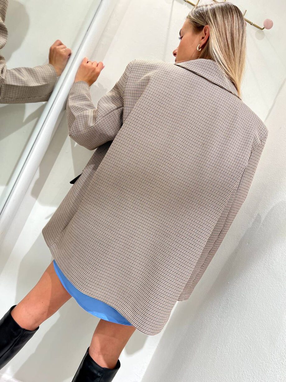 Shop Online Blazer oversize pied de poule HaveOne