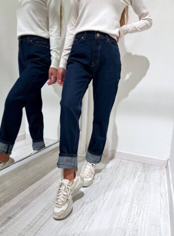 Shop Online Jeans Piper blu con bottoni Vicolo