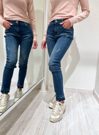 Shop Online Jeans Margot scuro skinny Vicolo