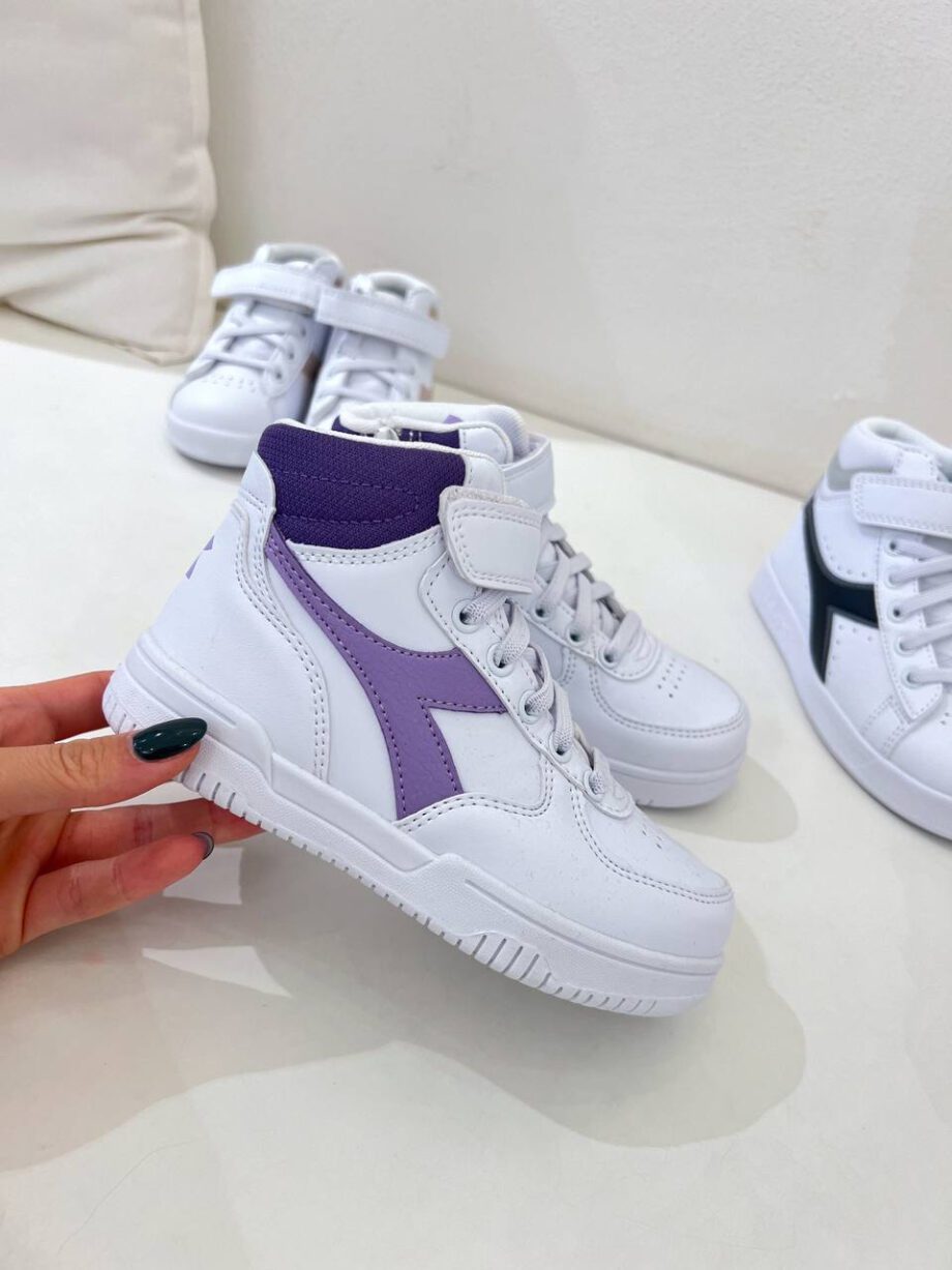 Shop Online Sneakers raptor mid ps lilla e viola Diadora