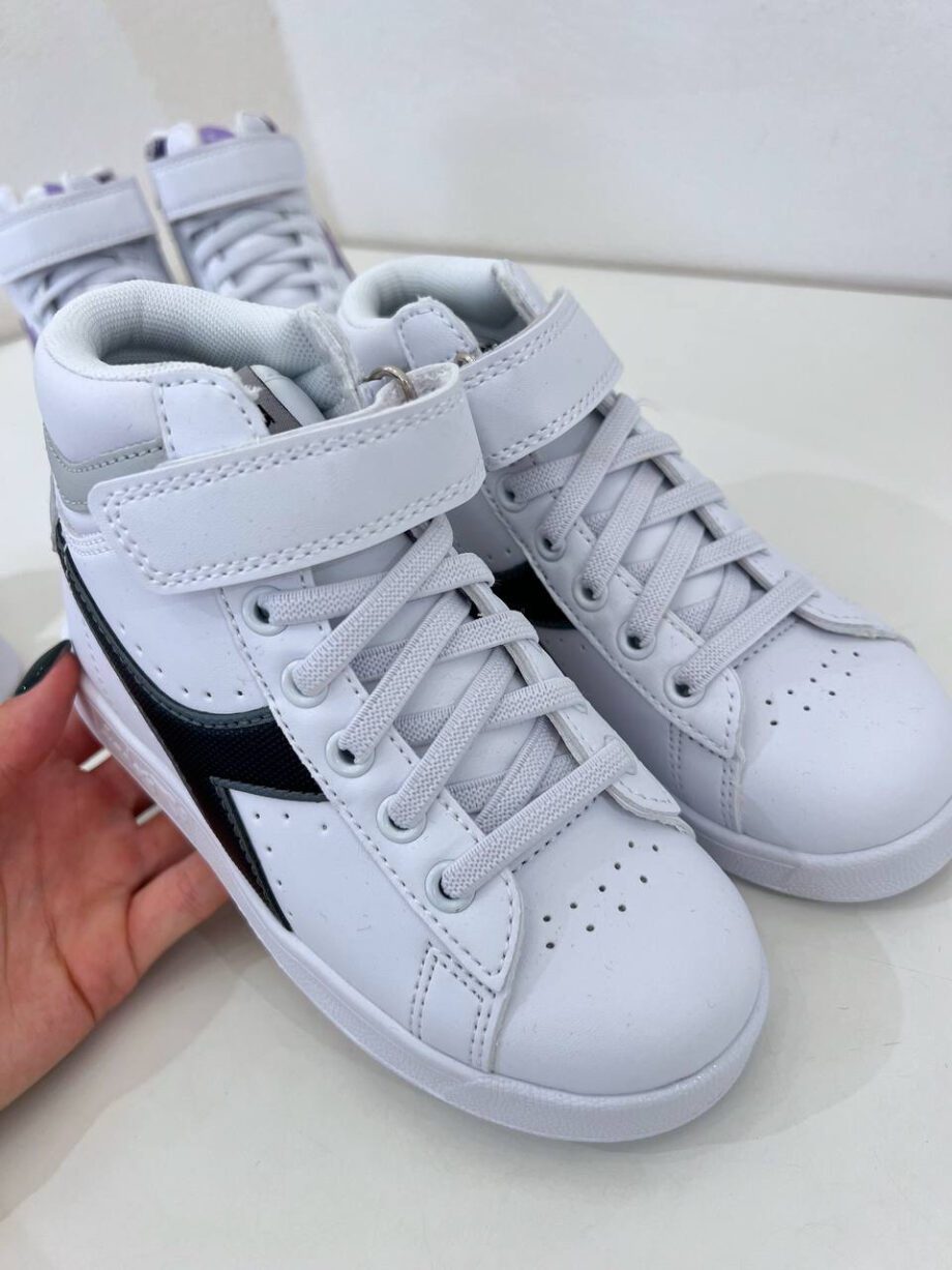 Shop Online Sneakers game high ps bianche e nere Diadora