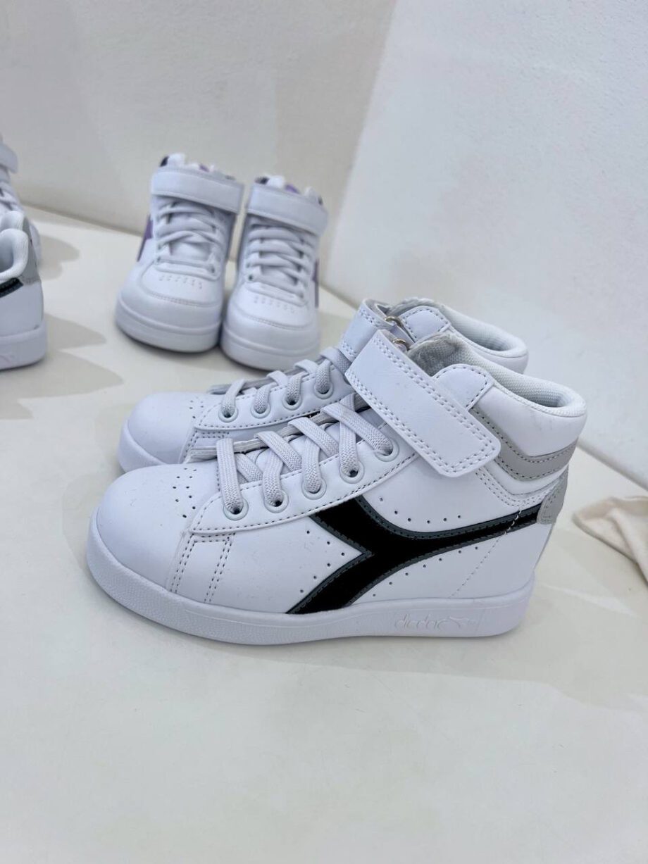 Shop Online Sneakers game high ps bianche e nere Diadora