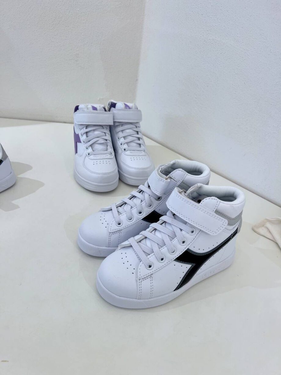 Shop Online Sneakers game high ps bianche e nere Diadora