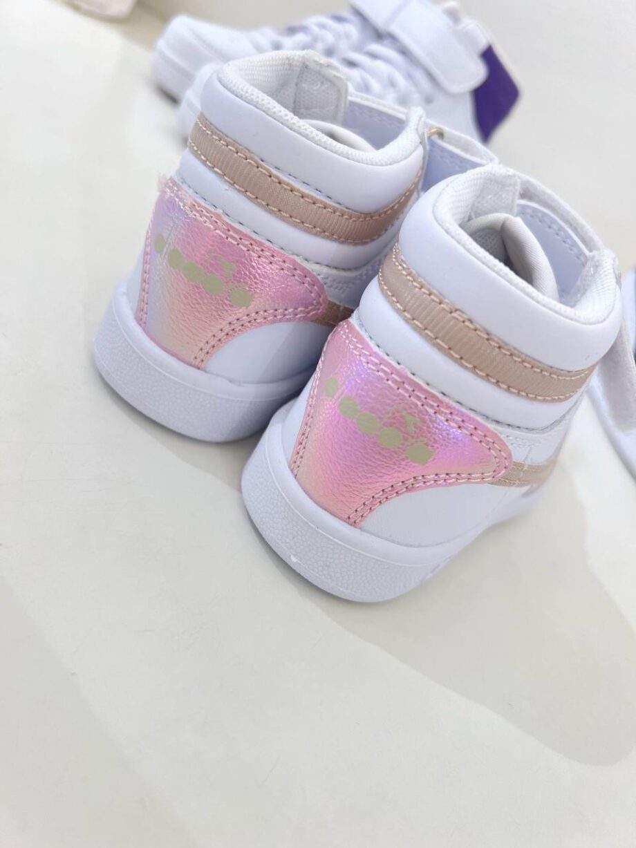 Shop Online Sneakers game high girl ps bianche e beige Diadora