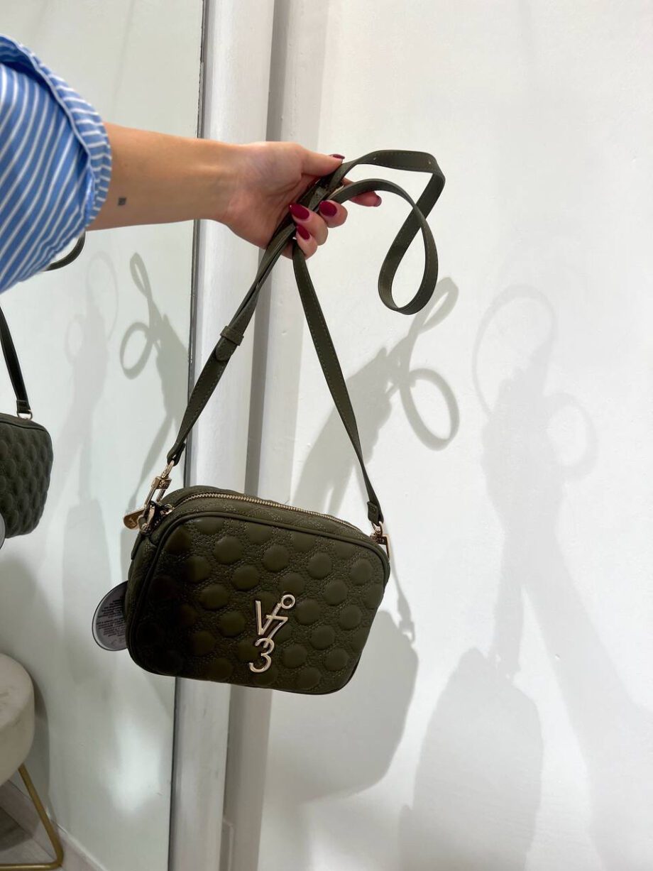 Shop Online Mini bag Eva tracolla matelassé verde militare V73