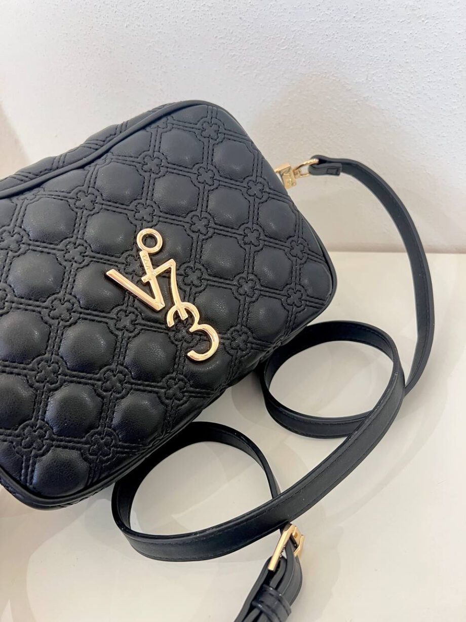 Shop Online Mini bag Eva tracolla matelassé nera V73