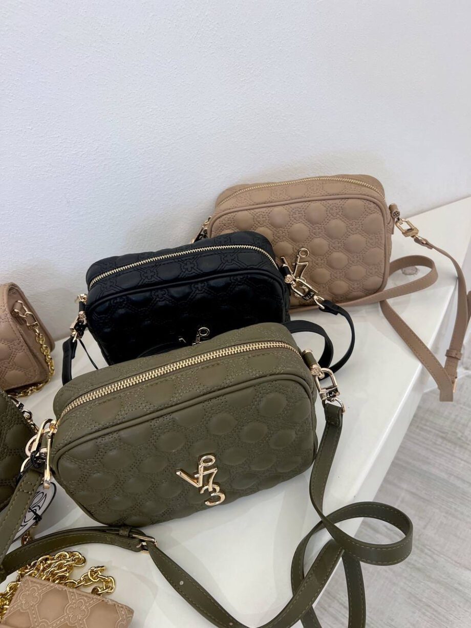 Shop Online Mini bag Eva tracolla matelassé beige V73