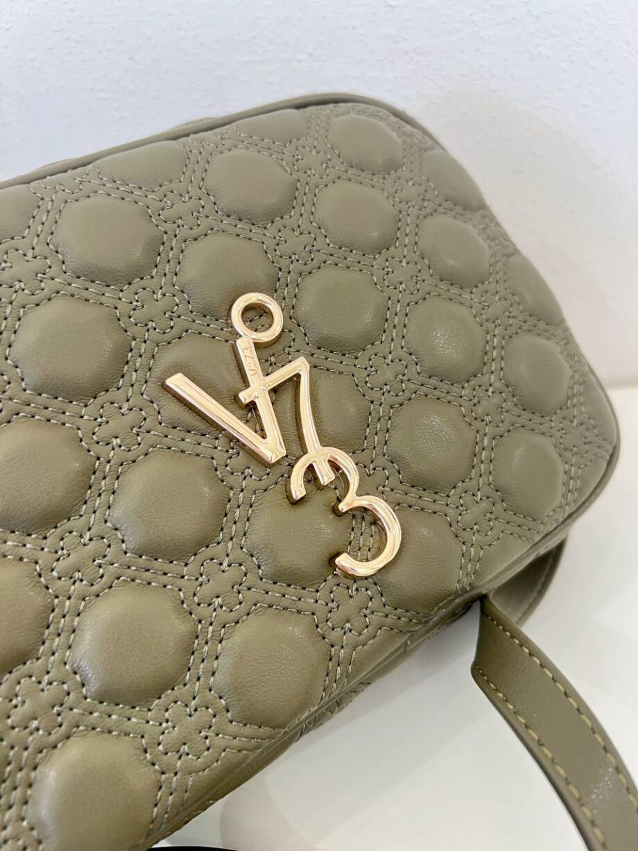Shop Online Mini bag Eva tracolla matelassé verde militare V73