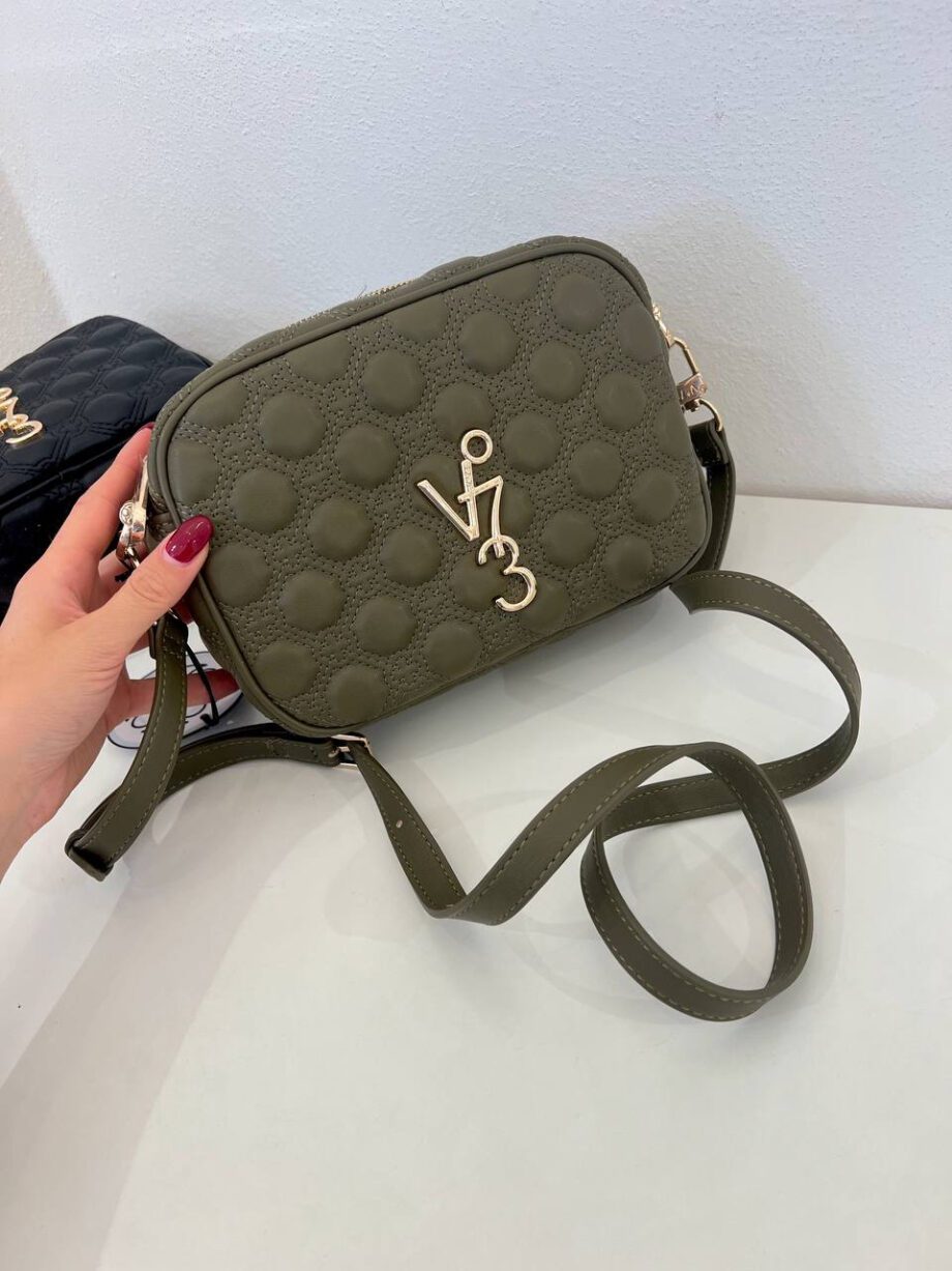 Shop Online Mini bag Eva tracolla matelassé verde militare V73