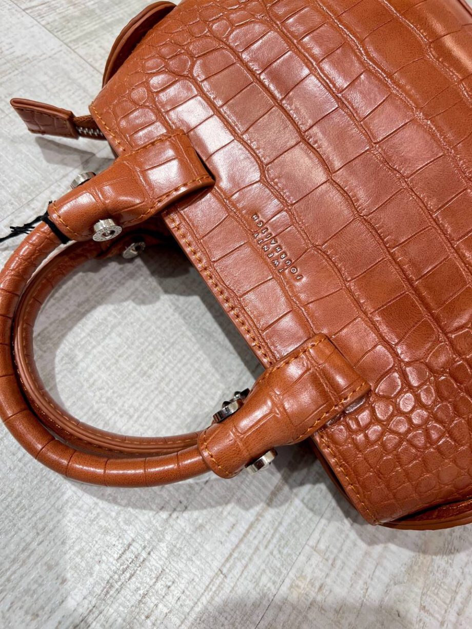 Shop Online Borsa Seiko mini croco caramello Twenryfourhaitch