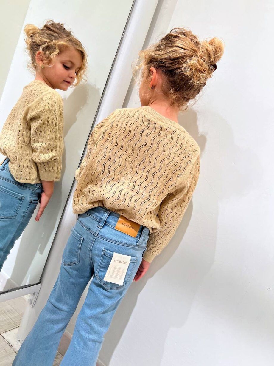 Shop Online Jeans chiaro a zampa Lil' Atelier