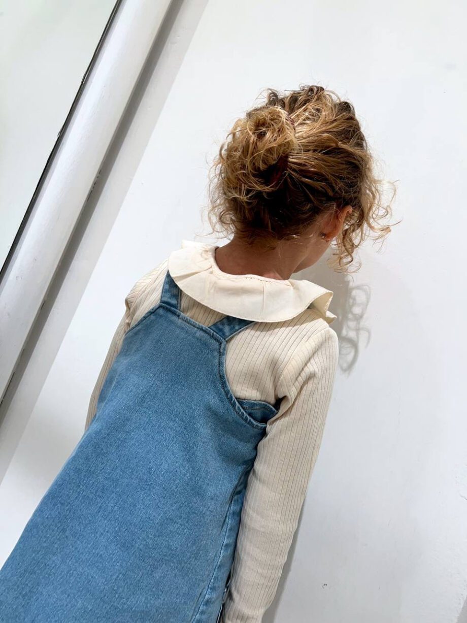Shop Online Vestito salopette in jeans Lil' atelier