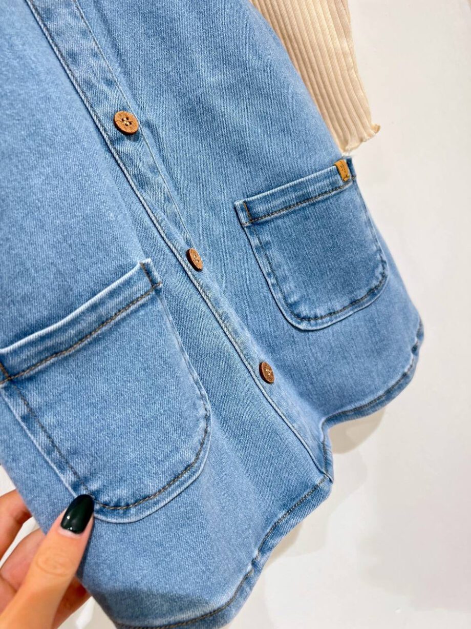 Shop Online Vestito salopette in jeans Lil' atelier