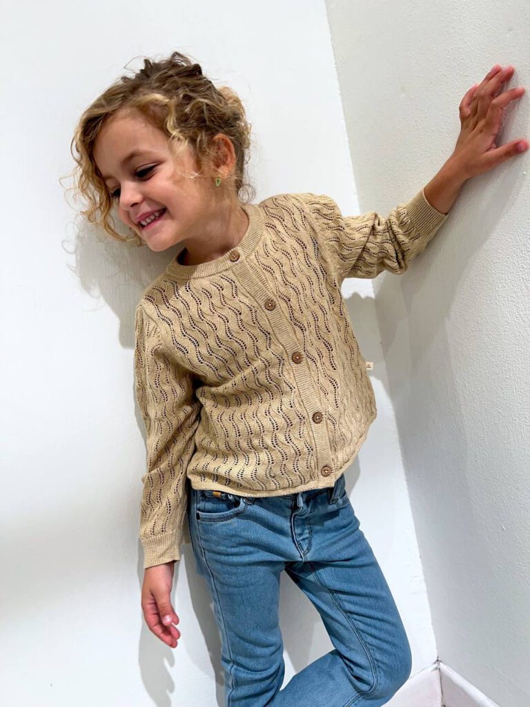 Cardigan sabbia traforato Lil' Atelier Shop Online Cardigan sabbia traforato Lil' Atelier