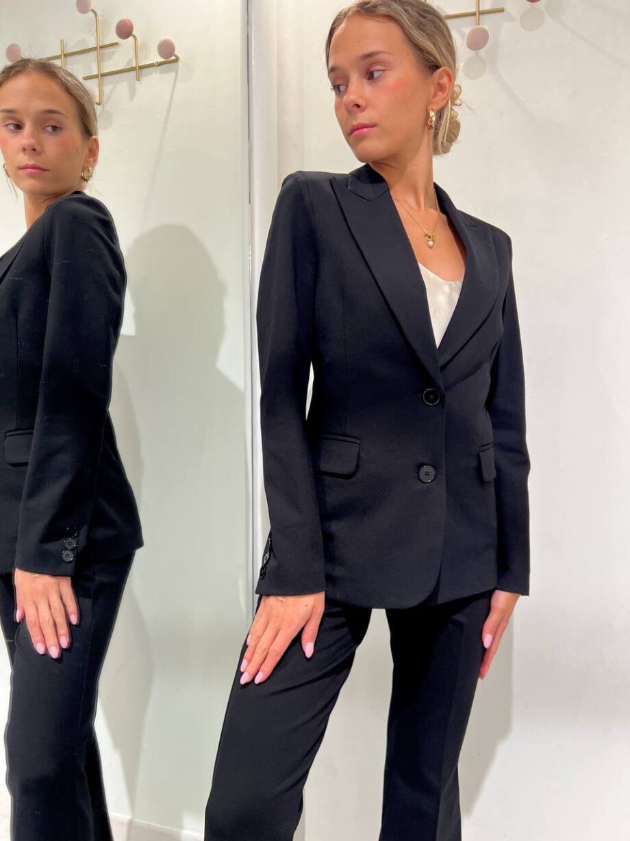 Shop Online Blazer due bottoni nero punto milano Vicolo