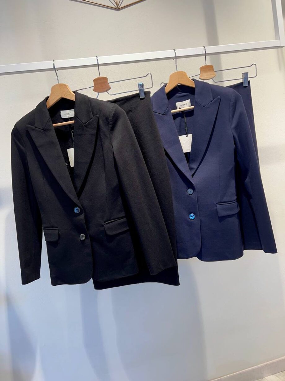 Shop Online Blazer due bottoni nero punto milano Vicolo