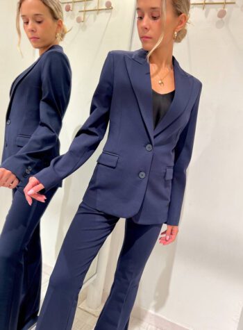 Shop Online Blazer due bottoni blu punto milano Vicolo