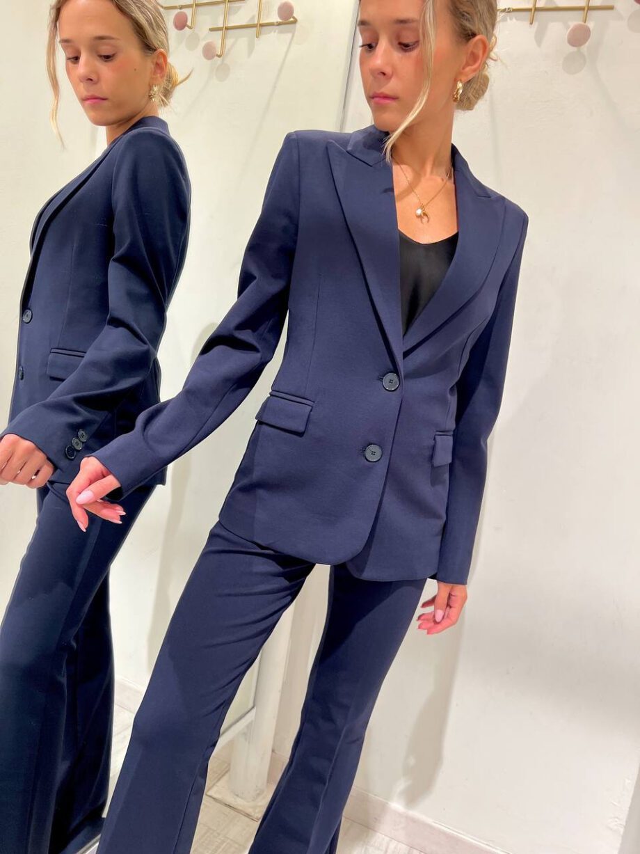 Shop Online Blazer due bottoni blu punto milano Vicolo