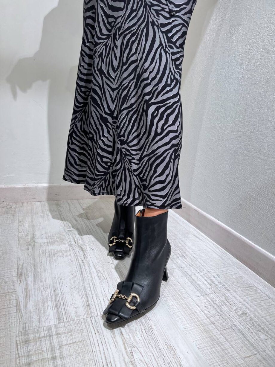 Shop Online Longuette zebrata con drappeggio HaveOne