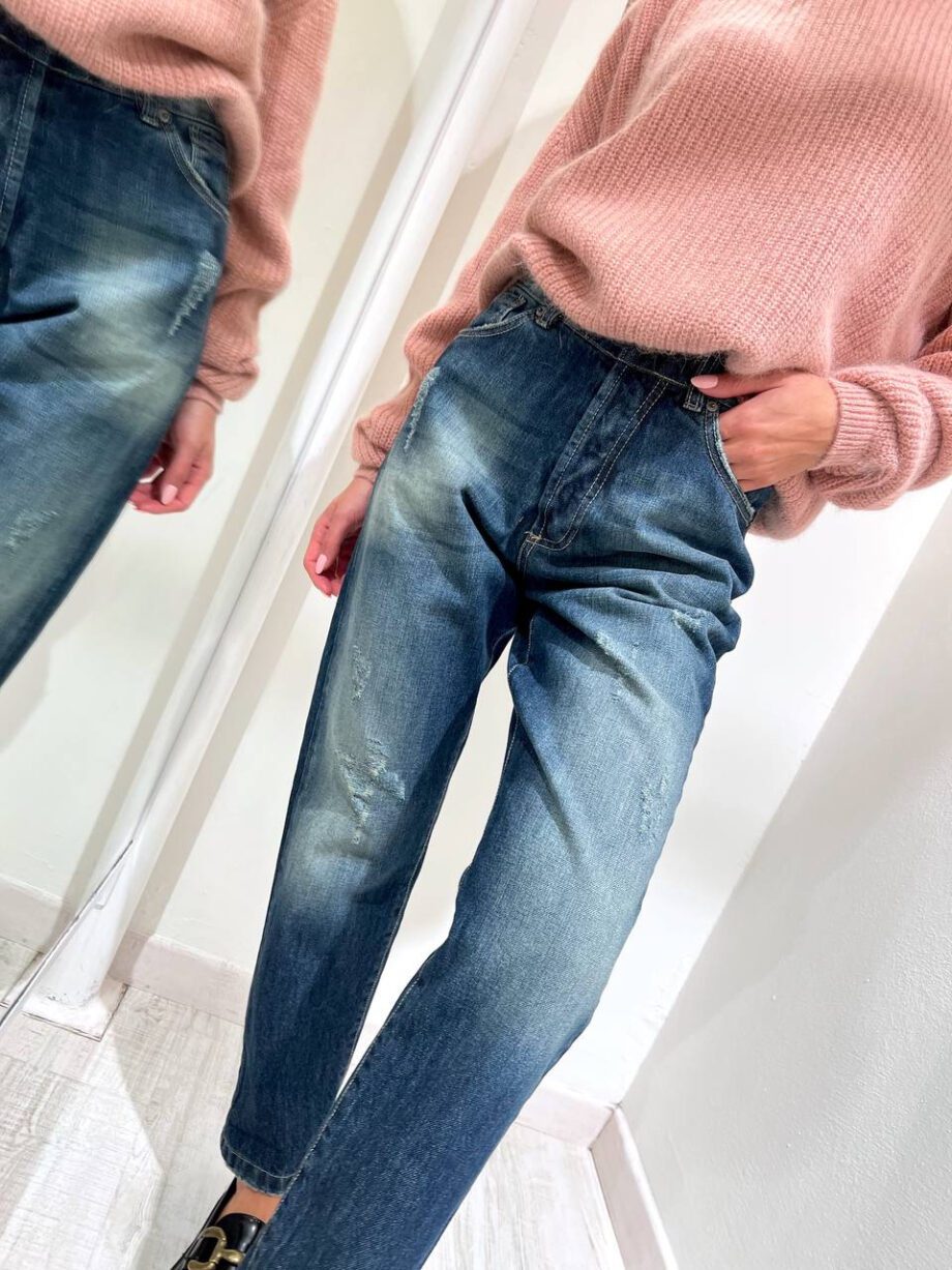 Shop Online Jeans boyfriend scuro sfumato Souvenir