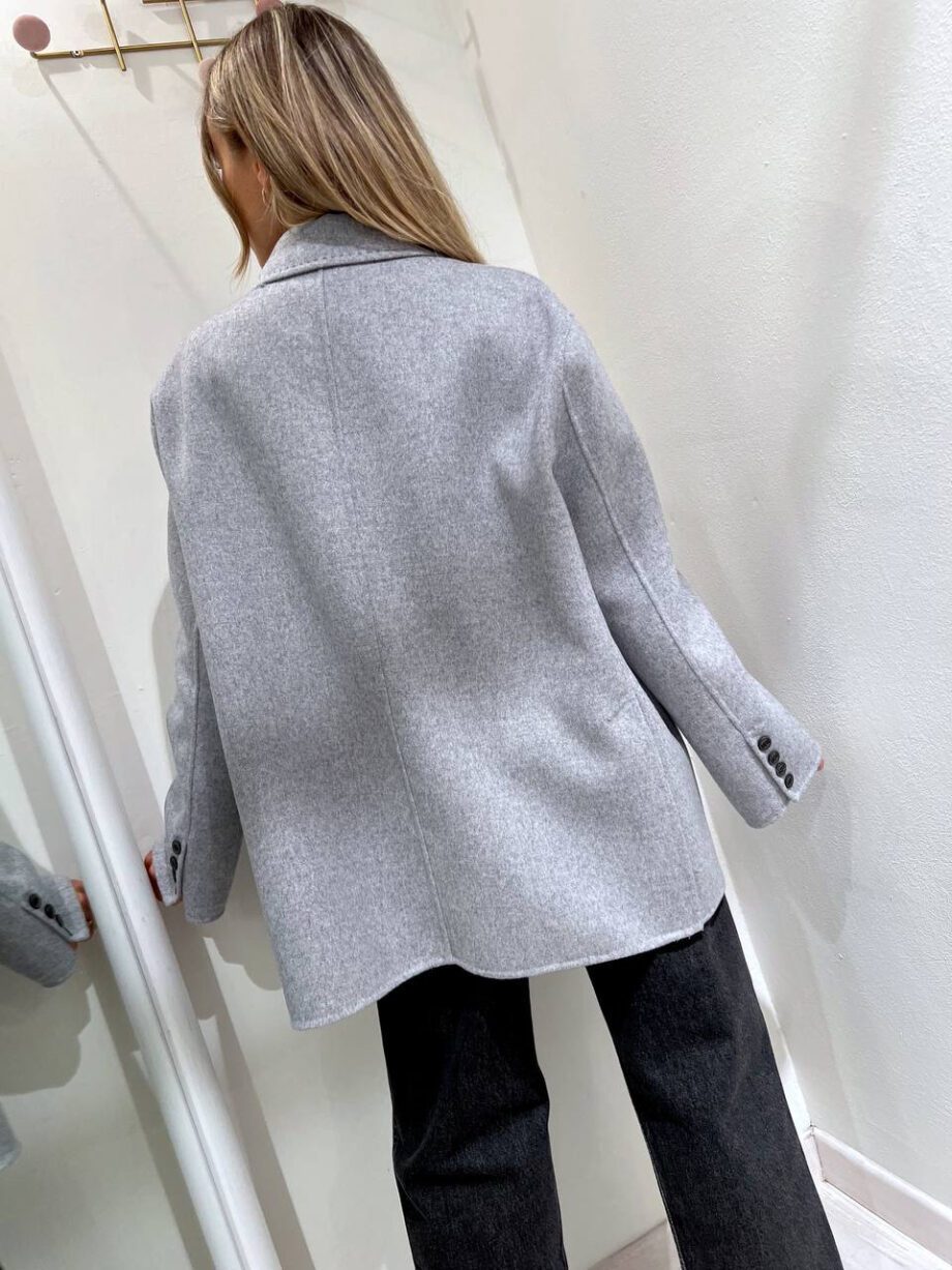 Shop Online Cappotto corto ovetto grigio Vicolo