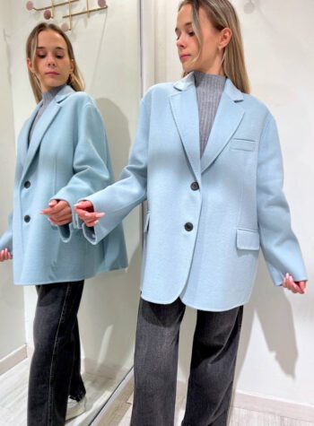 Shop Online Cappotto corto ovetto carta zucchero Vicolo