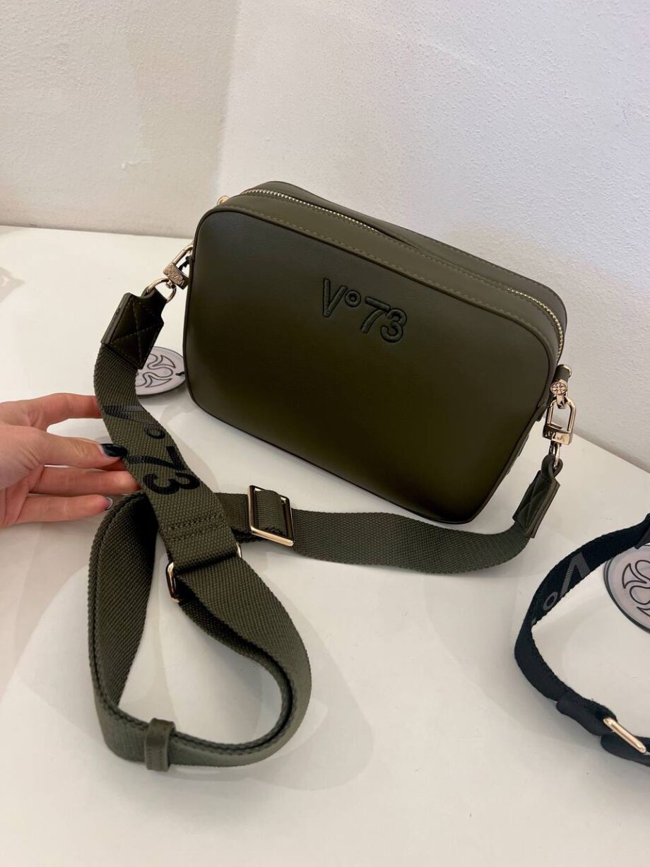 Shop Online Borsa mini tracolla Echo verde militare V73