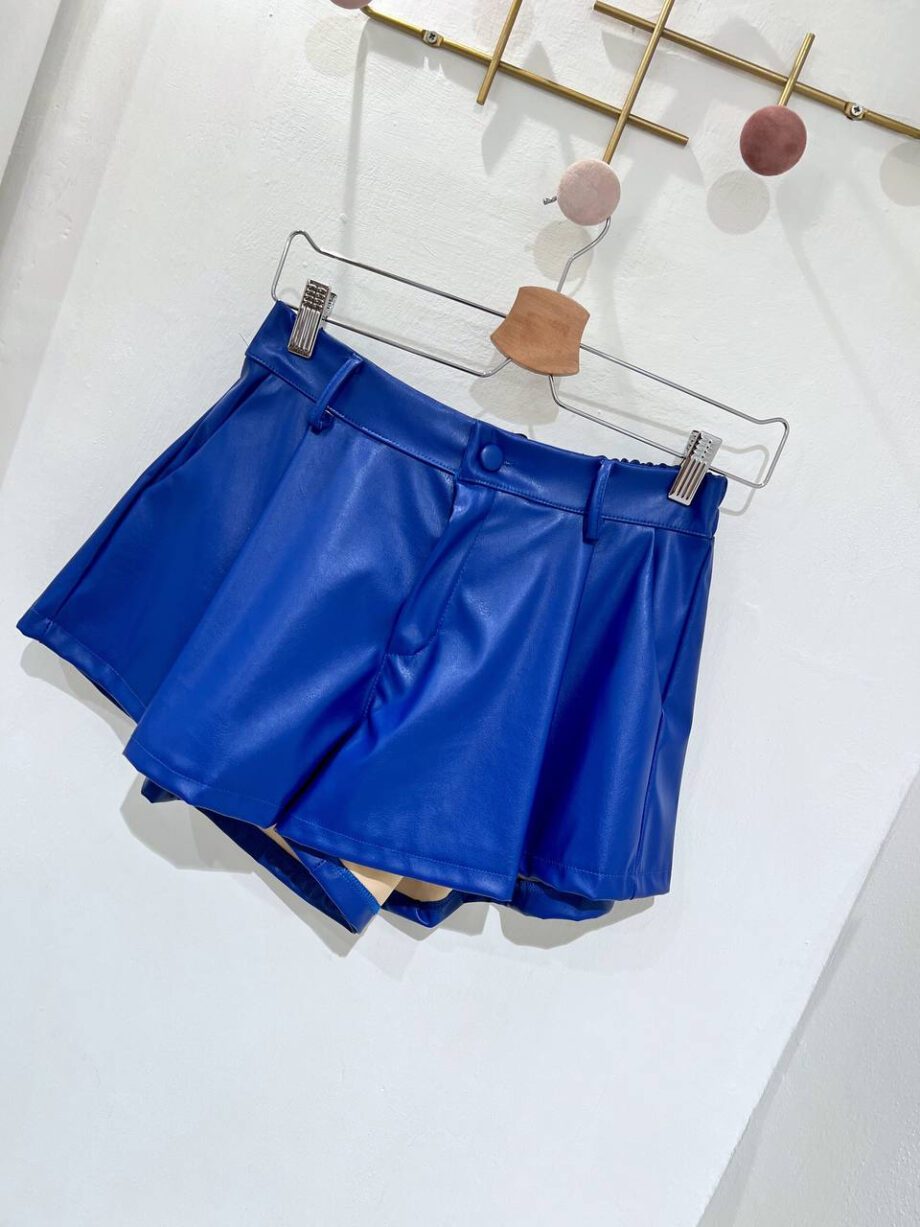 Shop Online Short Garda bluette in ecopelle Odì Odì