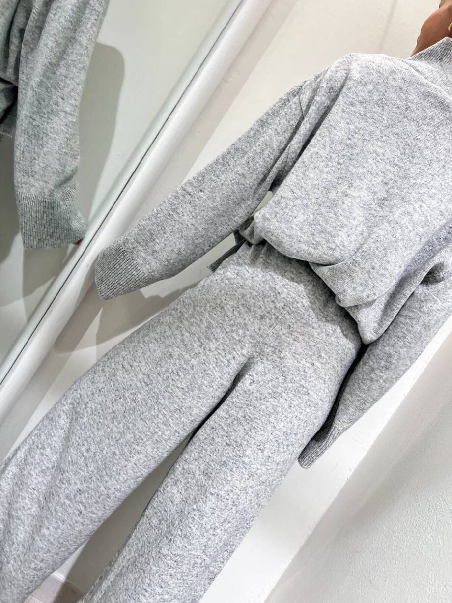 Shop Online Pantalone in maglia ampio grigio Vicolo