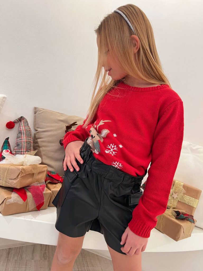 Short nero in ecopelle tasche Name it Shop Online Short nero in ecopelle tasche Name it