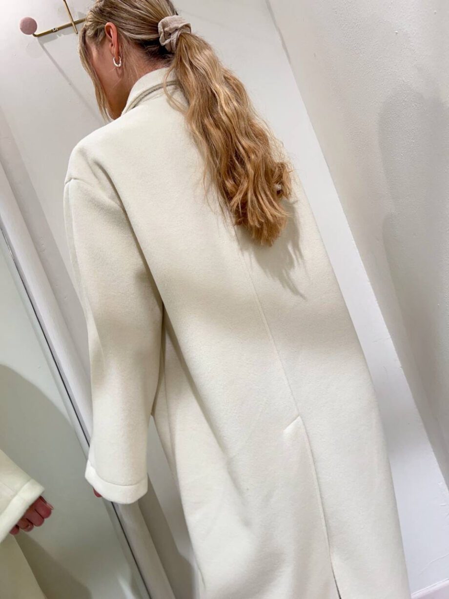 Shop Online Cappotto tre bottoni dritto burro HaveOne