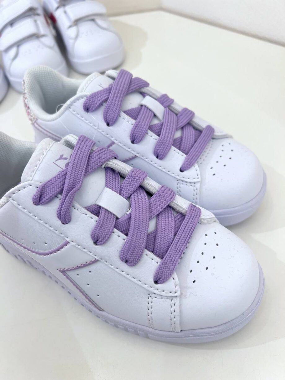 Shop Online Sneakers game p ps bianche e rosa Diadora