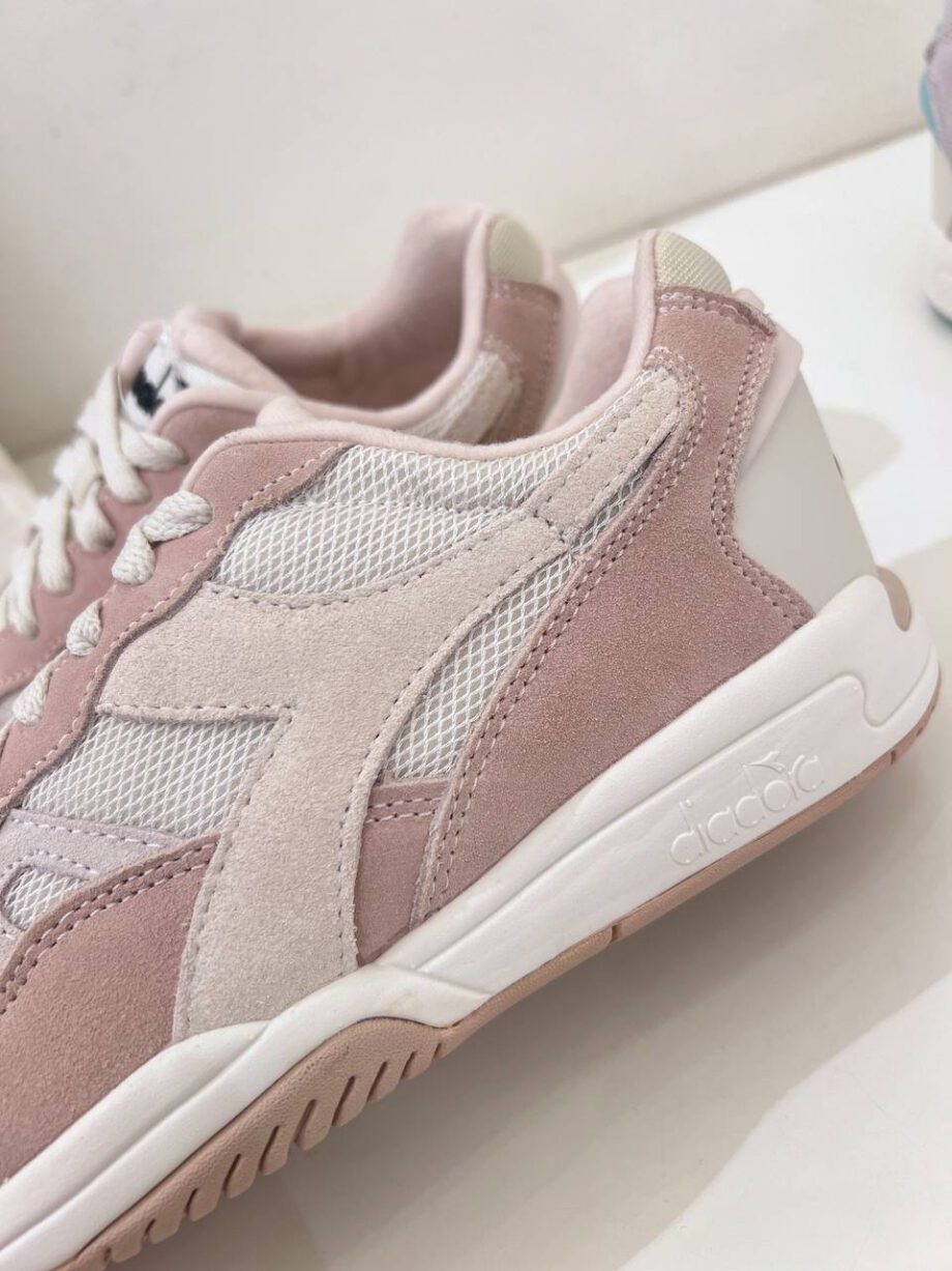 Shop Online Sneakers Winner rosa e tortora Diadora