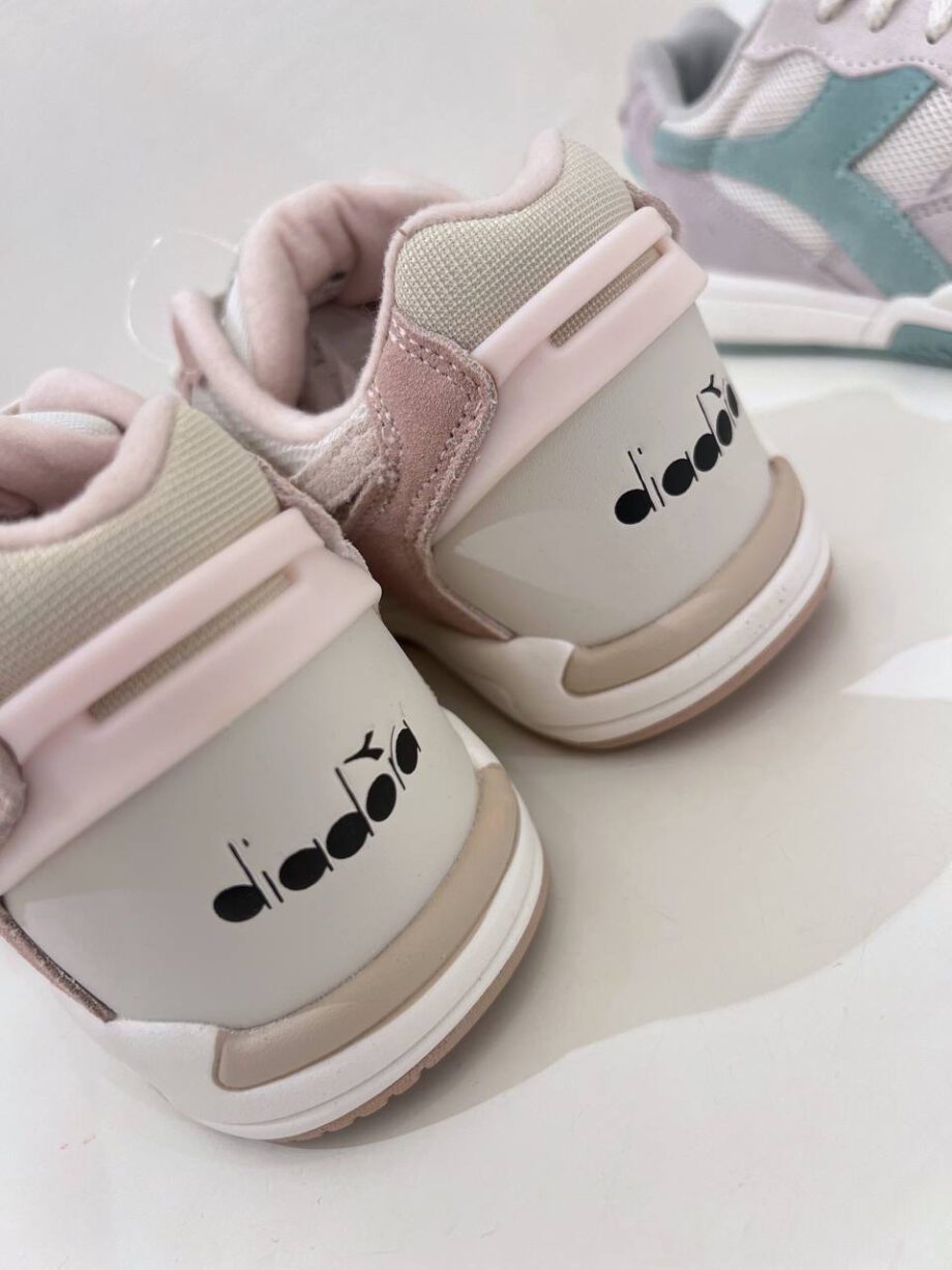 Shop Online Sneakers Winner rosa e tortora Diadora