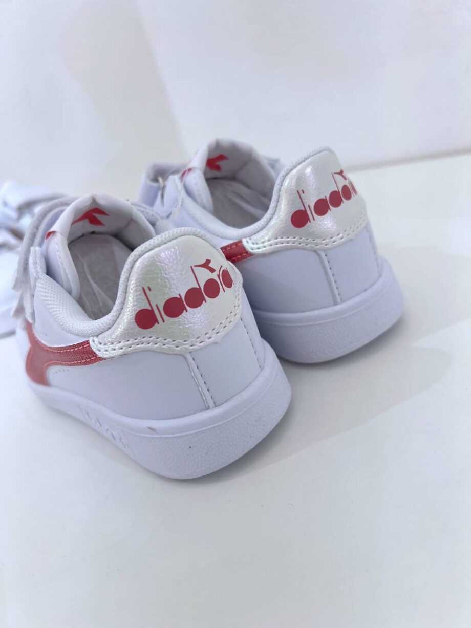 Shop Online Sneakers game p ps bianche e rosa Diadora