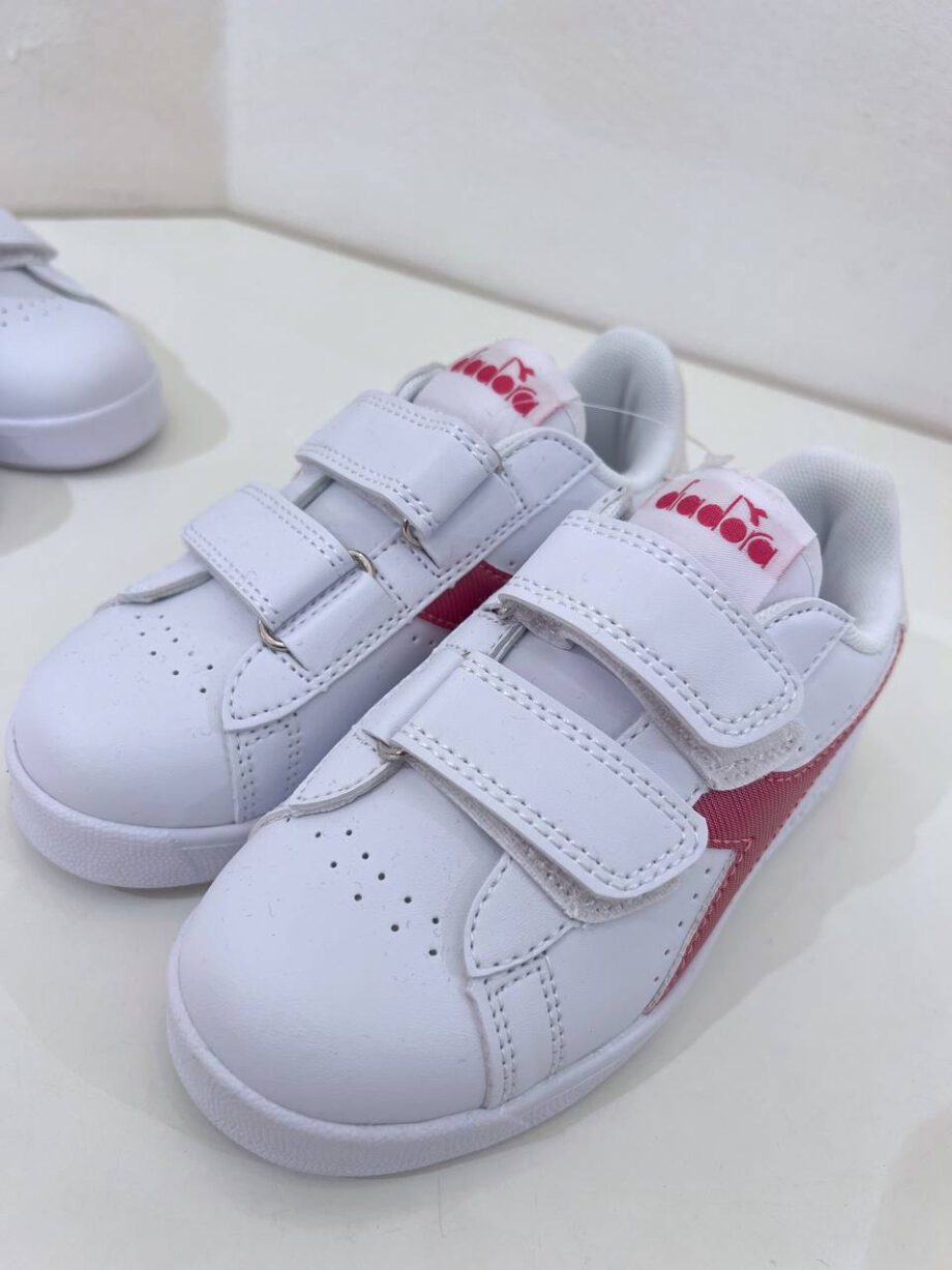 Shop Online Sneakers game p ps bianche e rosa Diadora