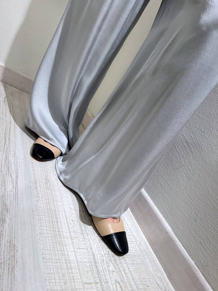 Shop Online Pantalone satin acciaio morbido in viscosa HaveOne