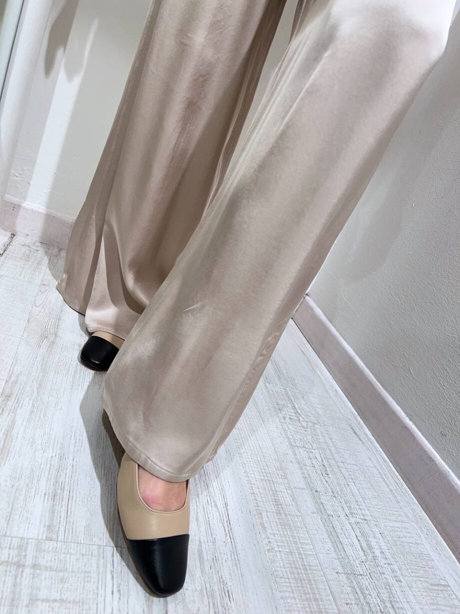 Shop Online Pantalone satin marzapane morbido in viscosa HaveOne