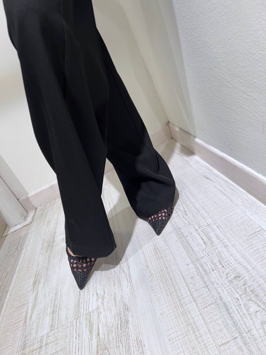 Shop Online Pantalone palazzo nero Vicolo