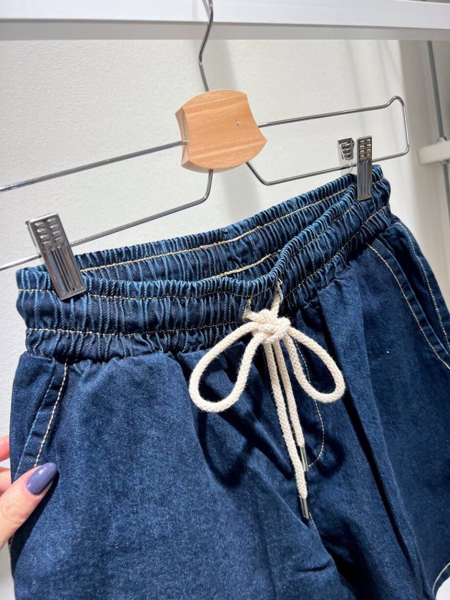Shop Online Bermuda in jeans scuro morbido Kontatto