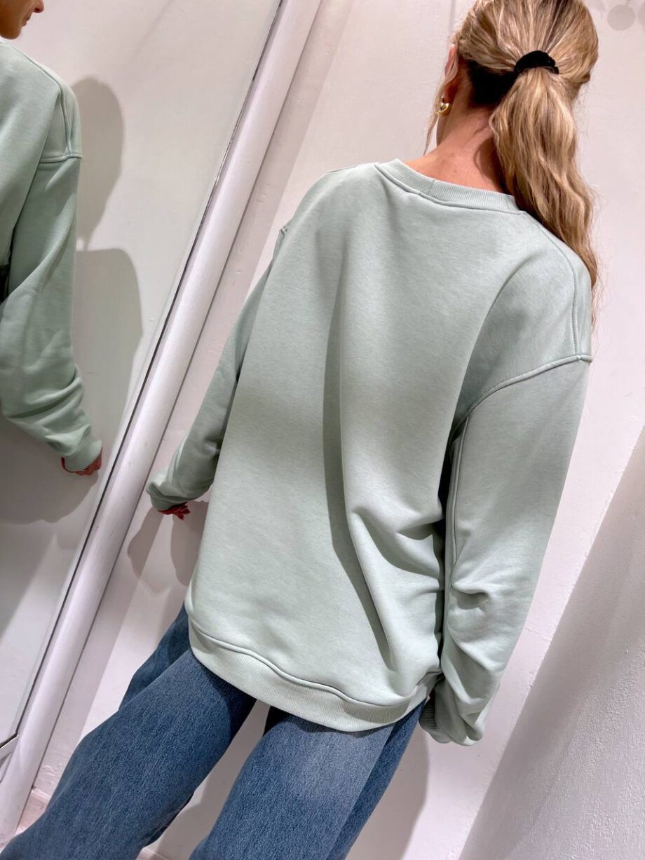 Shop Online Felpa oversize menta À la mer Vicolo