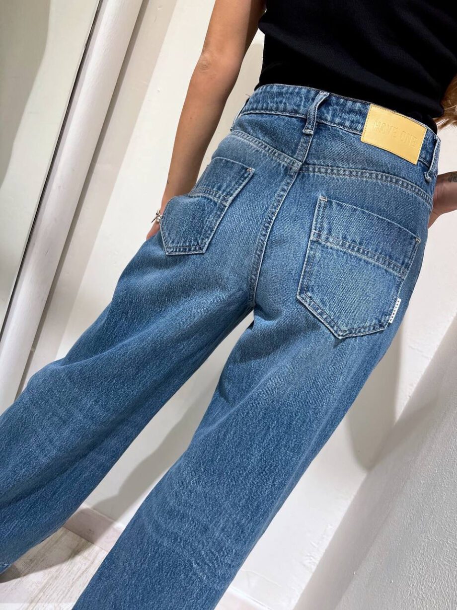Shop Online Jeans scuro wide leg HaveOne
