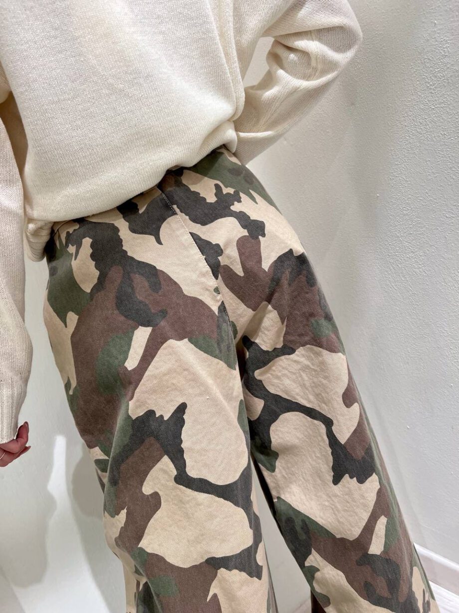 Shop Online Pantalone palazzo camouflage HaveOne