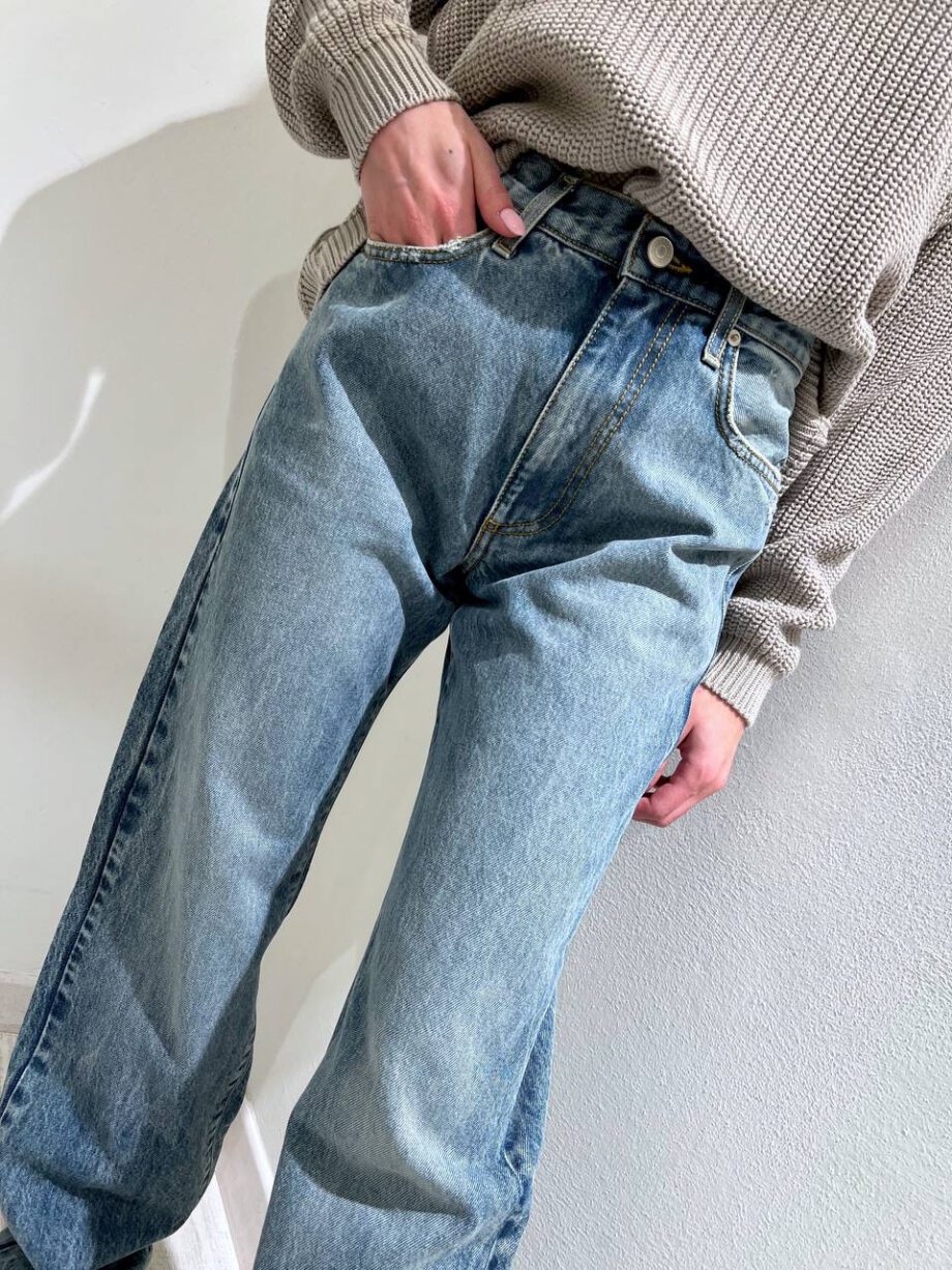 Shop Online Jeans Zahia dritto sfumato Vicolo