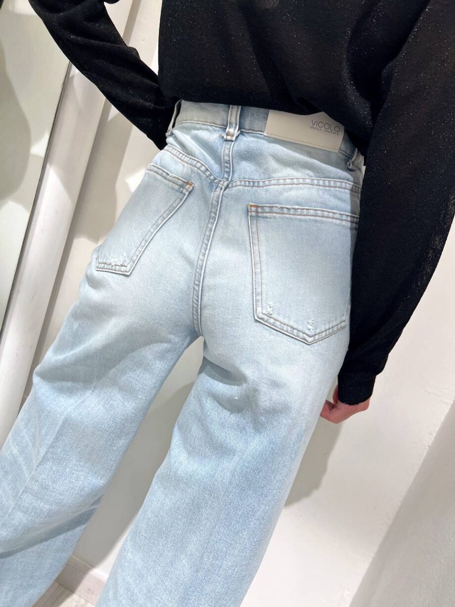 Shop Online Jeans Lexie chiaro palazzo Vicolo