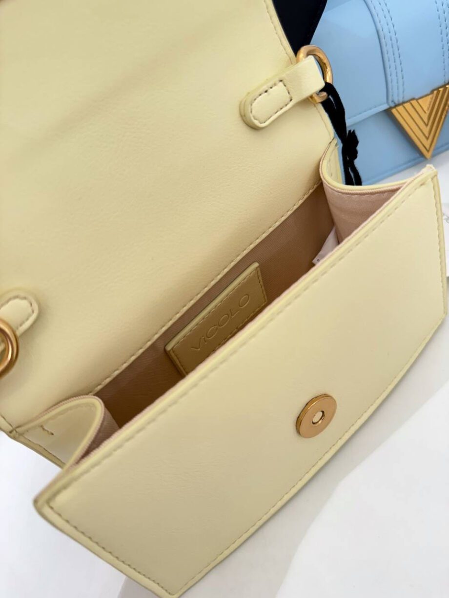 Shop Online Borsa mini Tribeca giallo limone Vicolo